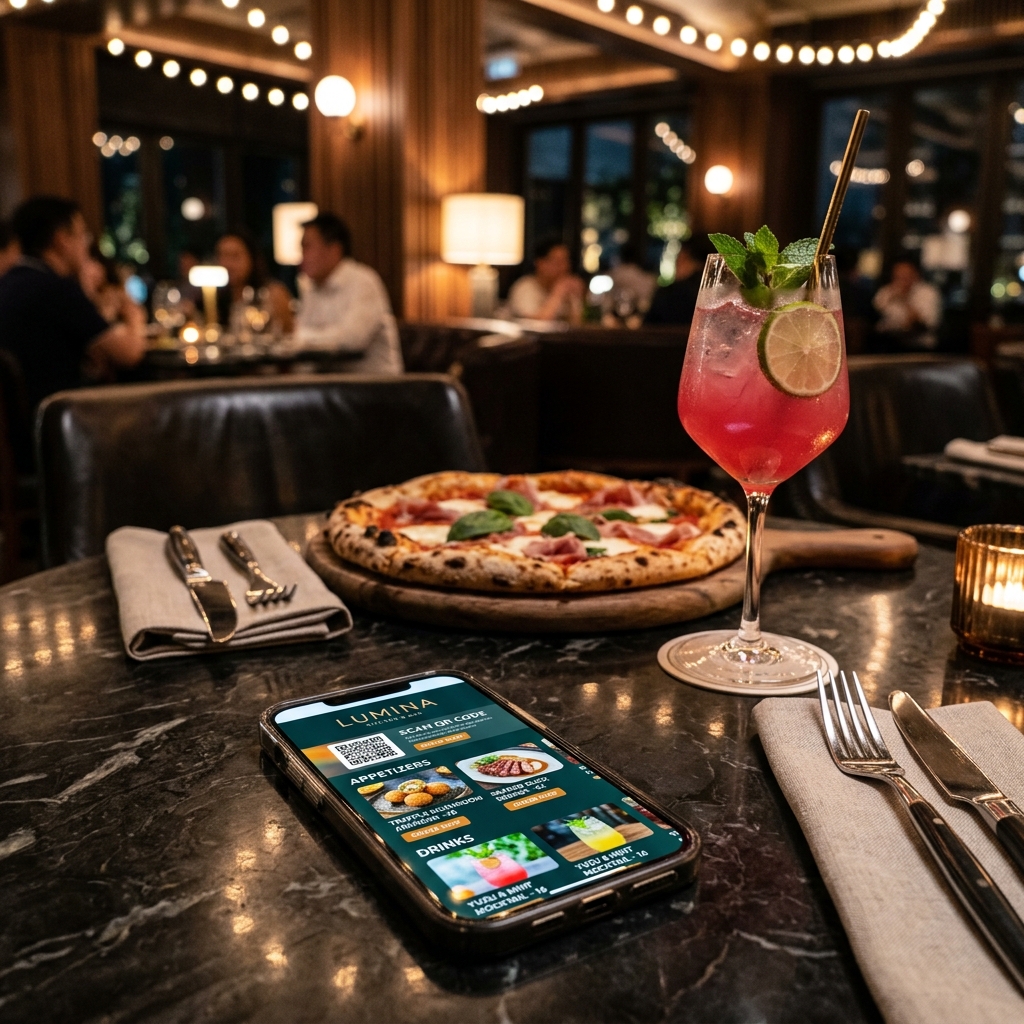MenuLive QR Ordering System